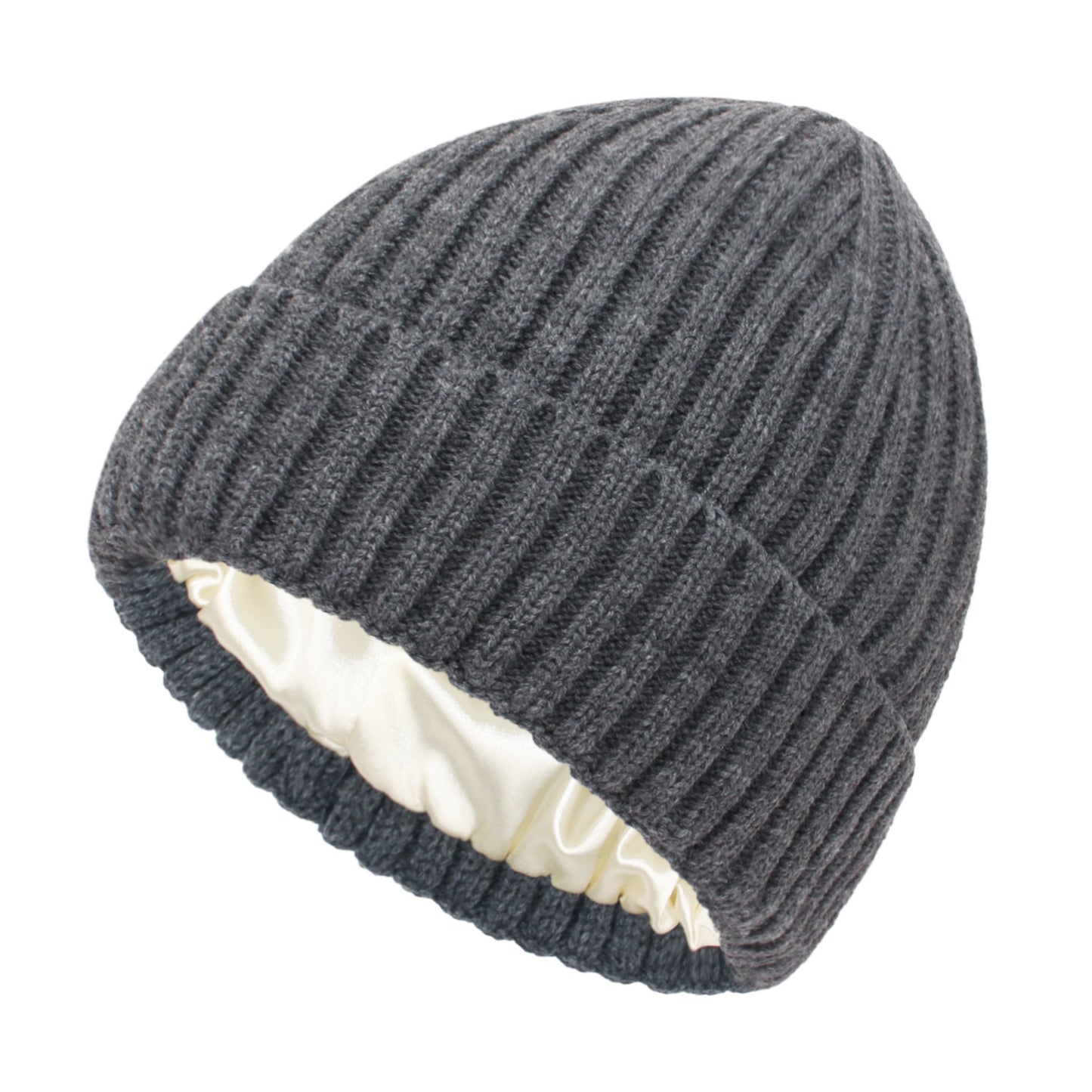 New Satin Warm Wool Hat Men And Women