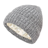 New Satin Warm Wool Hat Men And Women